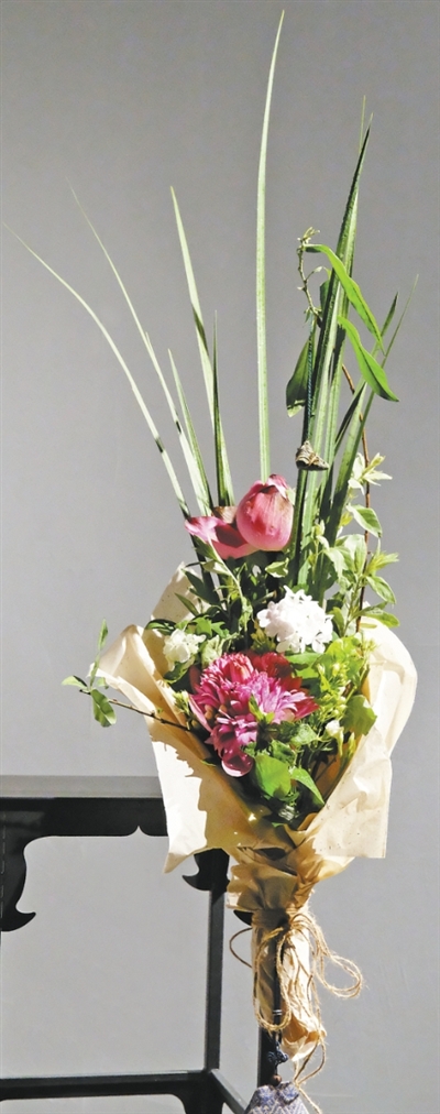 艾草花束，徐文治作。